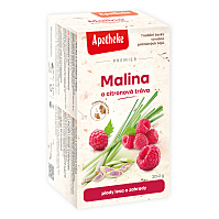 APOTHEKE malina s citrónovou trávou 20 sáčkov