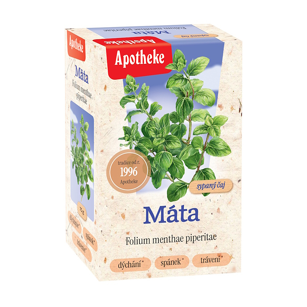 APOTHEKE Mäta pieporná-vňať sypaný čaj 75 g