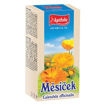 APOTHEKE Nechtík lekársky čaj 20 sáčkov (Bylinné čaje) - Jednodruhové, Bylinné