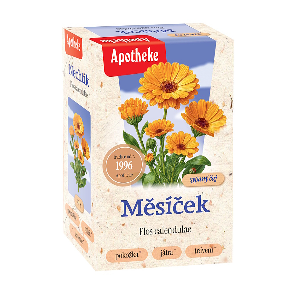 APOTHEKE Nechtík lekársky kvet sypaný čaj 50 g