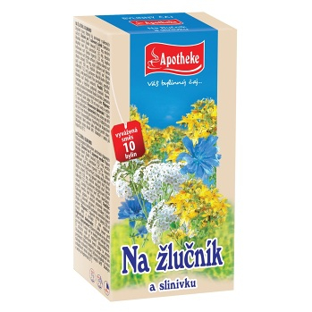 APOTHEKE ČAJ NA ŽLČNÍK A SLINIVKU 20 X 1,5 G (Bylinné čaje) - Bylinné