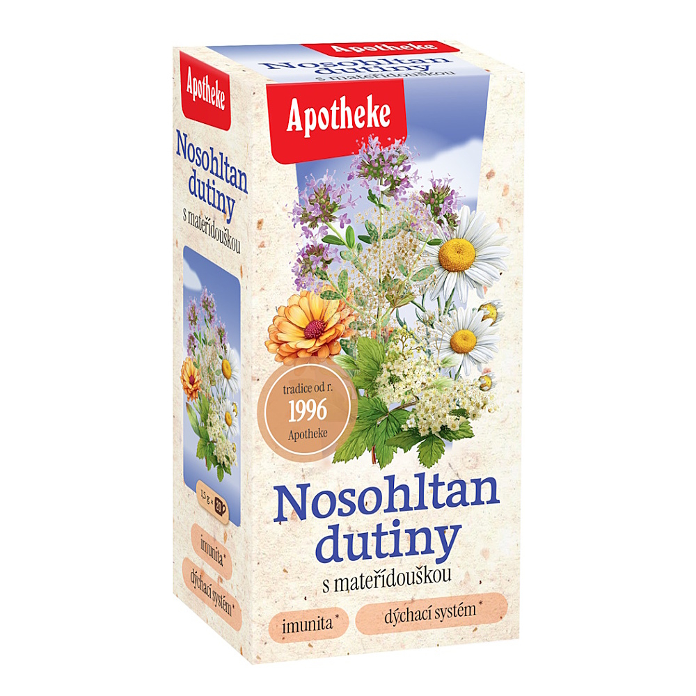APOTHEKE Nosohltan a dutiny čaj 20x 1,5 g sáčkov
