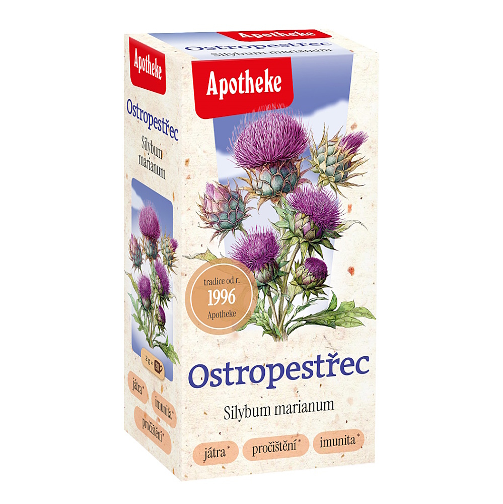Apotheke Pestrec mariánsky čaj 20x2 g n.s.