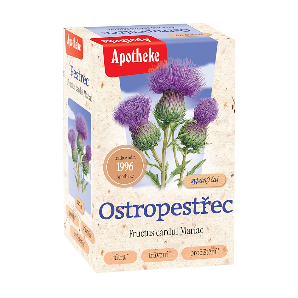 APOTHEKE Pestrec mariánsky plod sypaný 150 g