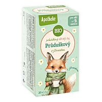 APOTHEKE Rozprávkový čaj prieduškový s skorocelom BIO 20 sáčkov