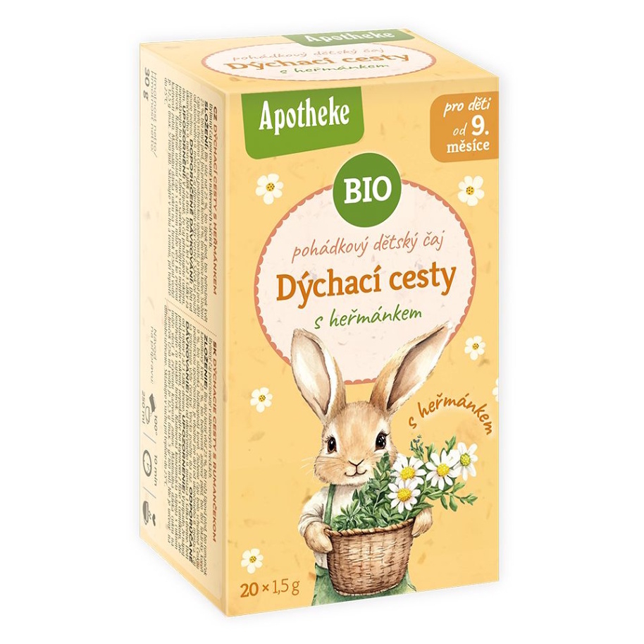 APOTHEKE Rozprávkový detský čaj dýchacej cesty BIO 20 sáčkov kúpite na Mojalekaren.sk