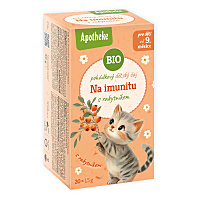 APOTHEKE Rozprávkový detský čaj Imunita BIO 20 sáčkov