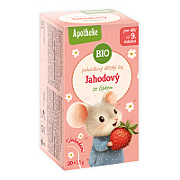APOTHEKE Rozprávkový detský čaj jahodový BIO 20 sáčkov