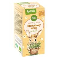 APOTHEKE Sirup detský skorocelový so šípkou BIO 250 g