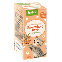 APOTHEKE Rozprávkový rakytníkový sirup pre deti 250 g