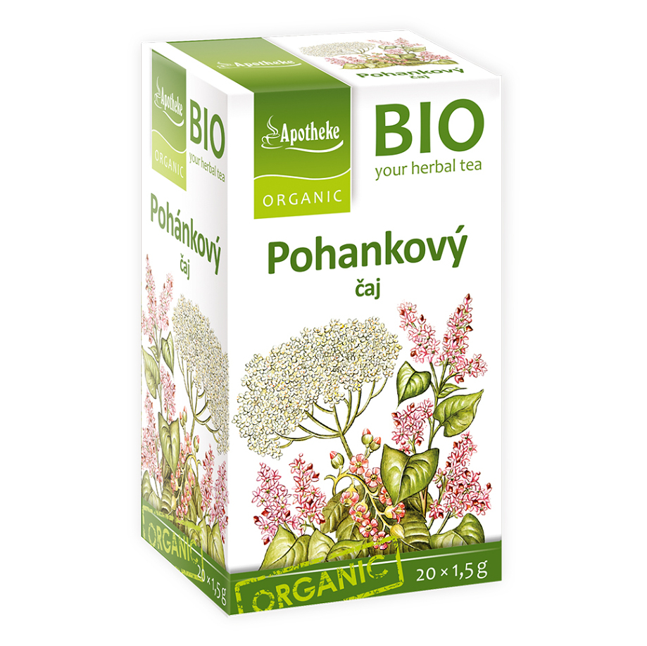 APOTHEKE Pohankvý čaj BIO 20x1,5g