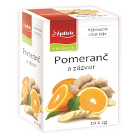 APOTHEKE ČAJ SEL POMARANČ ZÁZVOR 20X2G