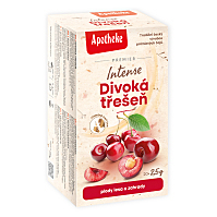 APOTHEKE Premier intense divoká čerešňa čaj 20 sáčkov