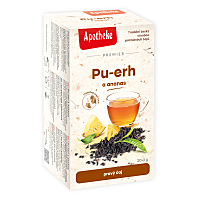 APOTHEKE Premier Pu-erh a ananás čaj 20 sáčkov