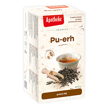 APOTHEKE Premier pu-erh čaj 20 sáčkov (Čierne čaje)