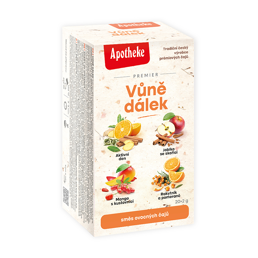 APOTHEKE Premier vôňa diaľok ovocné čaje 20 sáčkov kúpite na Mojalekaren.sk