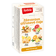 APOTHEKE Premier zázvorovo citrusové čaje 20 sáčkov