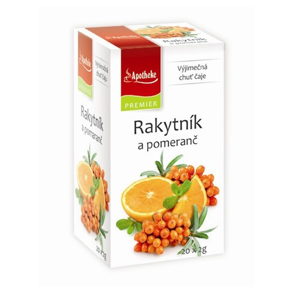 APOTHEKE Rakytník a pomaranč 20x 2 g
