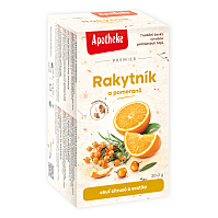 APOTHEKE Rakytník a pomaranč 20x 2 g