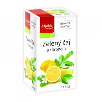 APOTHEKE Zelený čaj s citrónom 20 sáčkov