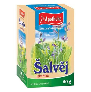 APOTHEKE Sypaný čaj Šalvia lekárska 50 g