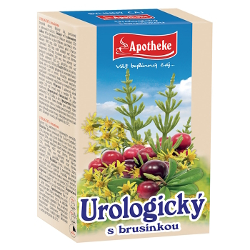 APOTHEKE Urologický čaj s brusnicou 20x 1,5 g sáčkov