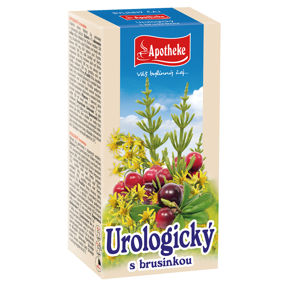 APOTHEKE Urologický čaj s brusnicou 20x 1,5 g sáčkov kúpite na Mojalekaren.sk