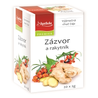 APOTHEKE Zázvor a rakytník 20x2 g