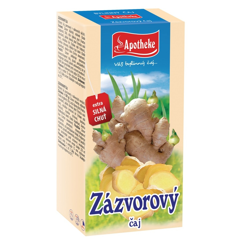 APOTHEKE Zázvorový čaj 20 sáčkov kúpite na Mojalekaren.sk