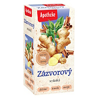 APOTHEKE Zázvorový čaj 20 sáčkov