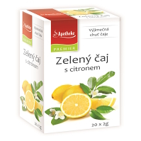 APOTHEKE Zelený čaj s citrónom 20 sáčkov