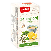APOTHEKE Zelený čaj s citrónom 20 sáčkov