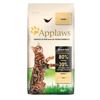 APPLAWS Adult cat chicken granule pre mačky 1 ks, Hmotnosť balenia: 2 kg