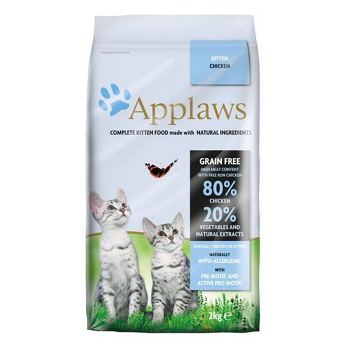 APPLAWS Kitten chicken granule pre mačiatka 1 ks, Hmotnosť balenia: 7,5 kg