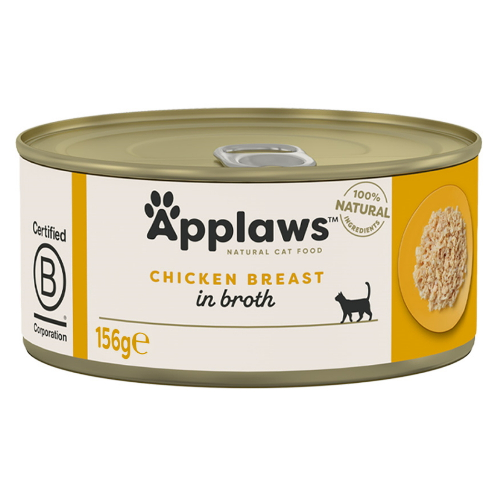 E-shop APPLAWS kuracie prsia konzerva pre mačky 156 g