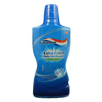 AQUAFRESH Extra Fresh Daily ústna voda 500 ml