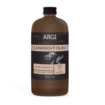 ARGI Lososový olej pre psov 500 ml
