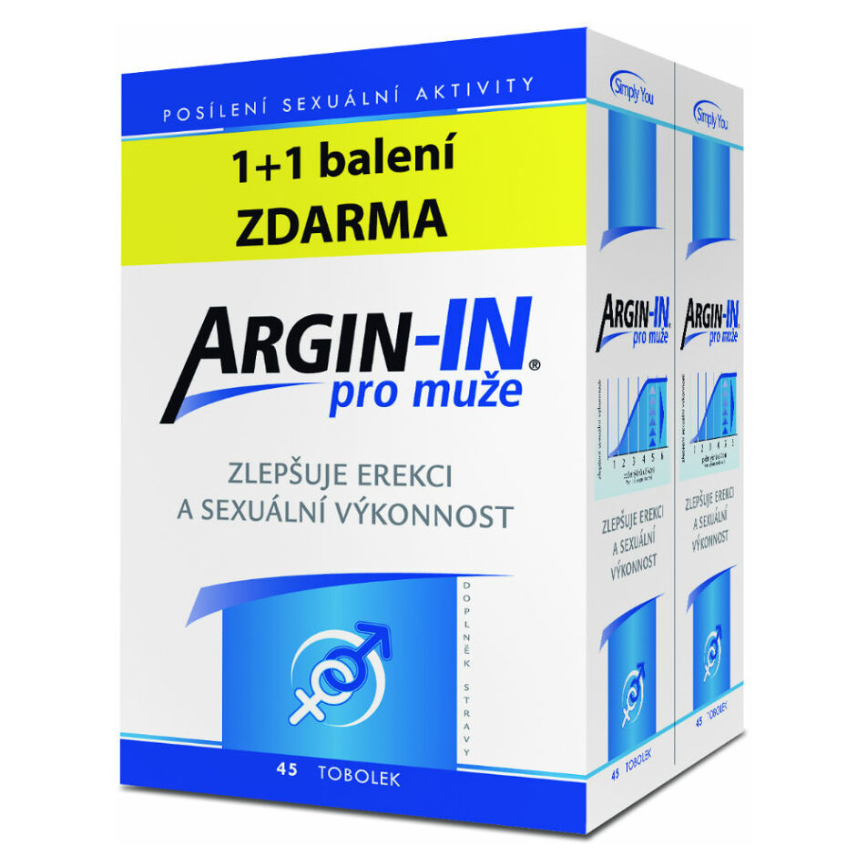 E-shop SIMPLY YOU Argin-in pre mužov 45 + 45 tabliet ZADARMO