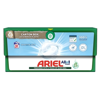 ARIEL All-in-1 PODs Sensitive Kapsule na pranie 31 PD