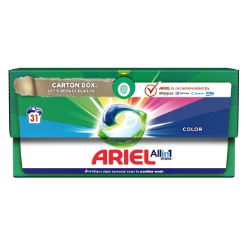 ARIEL Color All-in-1 PODS Kapsuly na pranie 31 PD