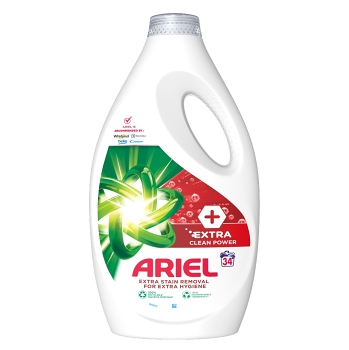 ARIEL +Extra Clean Power Tekutý prací gél 34 praní