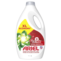ARIEL Plus Extra Stain tekutý prací gél 50 praní 2,25 l