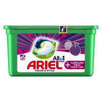 ARIEL Allin1 Color & Style + Complete Fiber Protection Kapsuly na pranie 35 PD