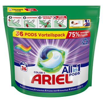 ARIEL All in1 Pods Color kapsuly na pranie 36 PD