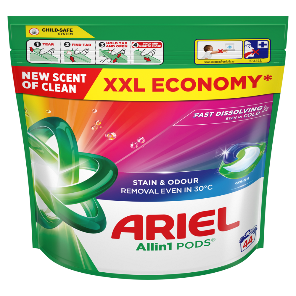 ARIEL Kapsuly na pranie Color 44 praní