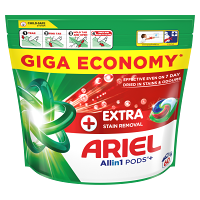 ARIEL Kapsuly na pranie Plus Extra Stain 60 praní