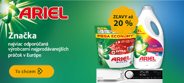 Ariel zľava 20%