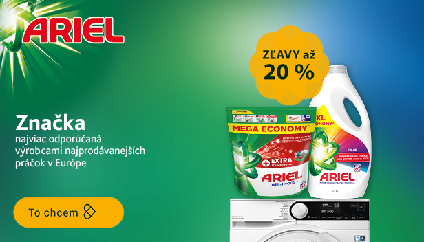Ariel zľava 20%