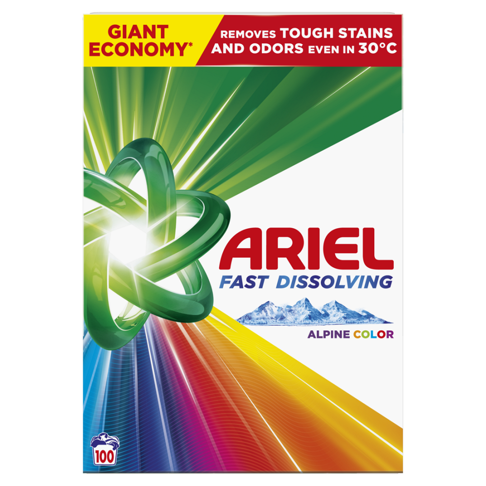 ARIEL Prací prášok, Color, 100 praní, 5.5 kg
