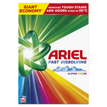 ARIEL Color Prací prášok Box 100 praní 5,5 kg (Pracie prášky)
